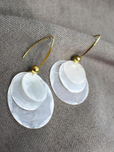 Pendientes largos dorados [1]