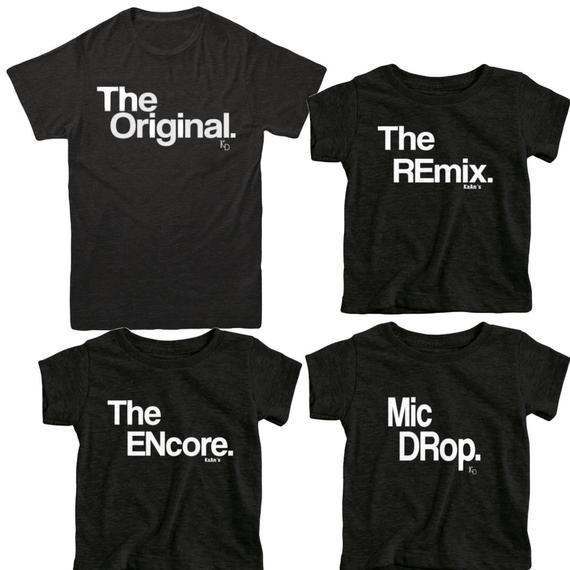 Camiseta familia the original the remix