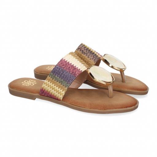 sandalias esclavas mujer