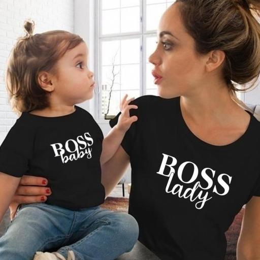 Camiseta boss lady boss baby