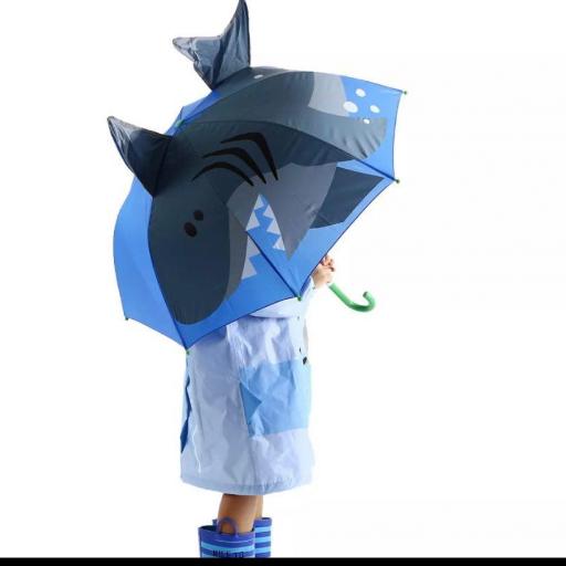 Paraguas tiburón 3D niña AliExpress [1]