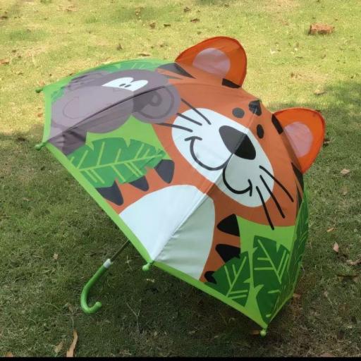 Paraguas 3D niña tigre al mejor precio AliExpress [1]