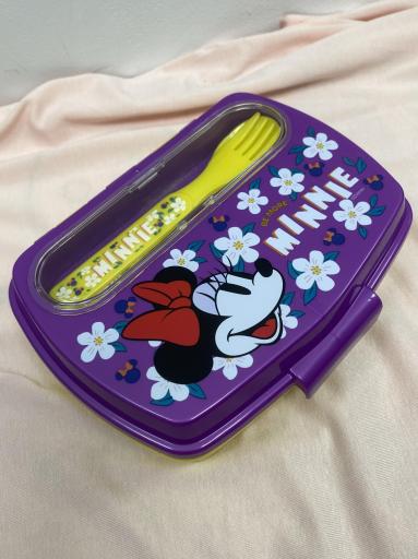 Fiambrera Minnie con cubiertos incluidos [2]
