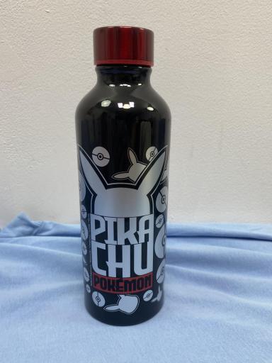 Botella oficial Pokémon negra de aluminio [1]