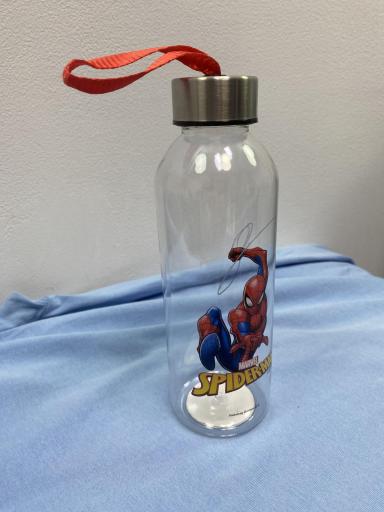 Botella reutilizable Spiderman con cinta de transporte [2]
