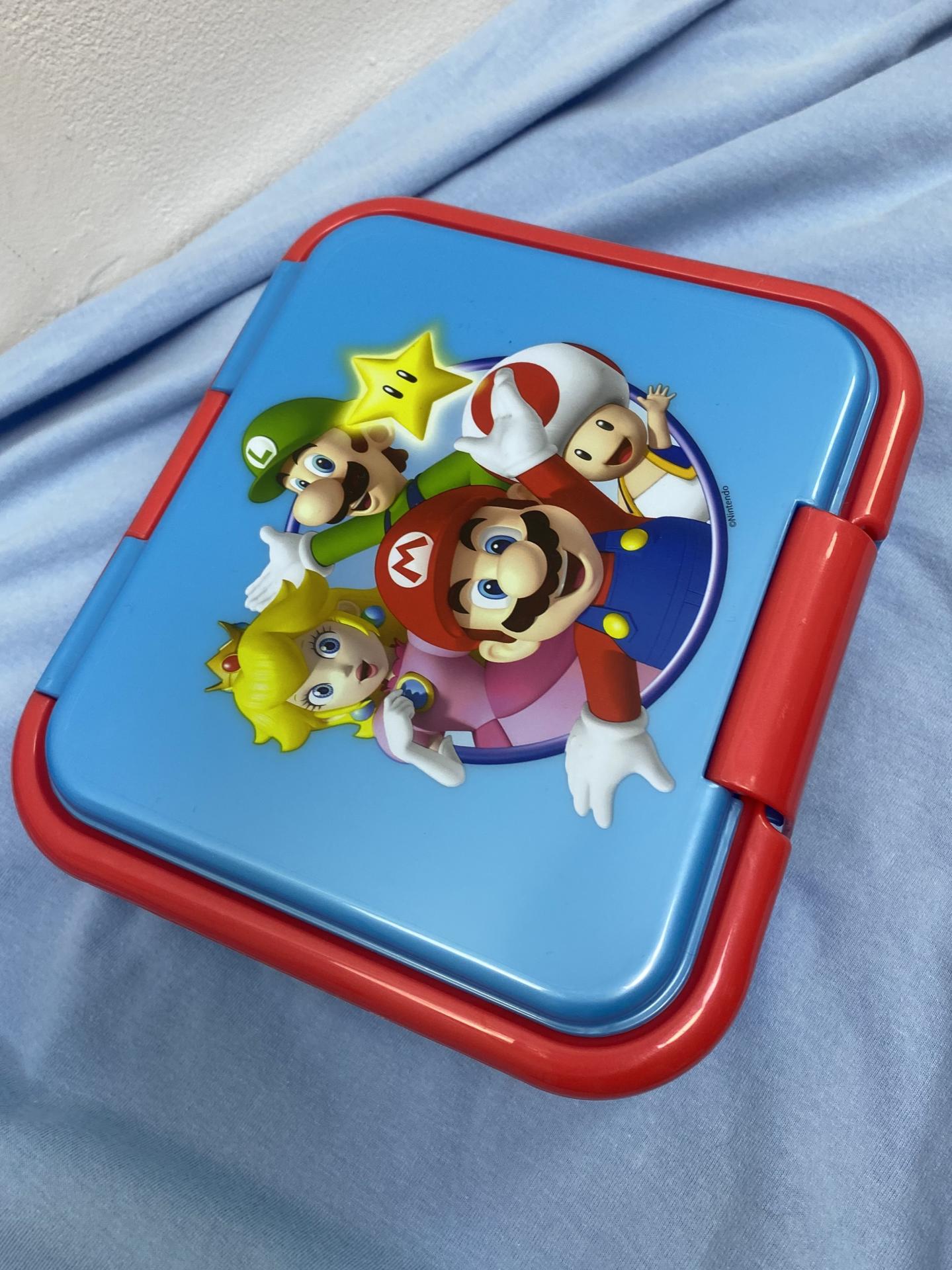 Fiambrera grande Super Mario oficial con 3 compartimentos