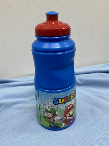 Botella infantil Super Mario 380 ml azul y roja [1]