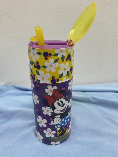 Botella escolar Minnie con pajita abatible [2]