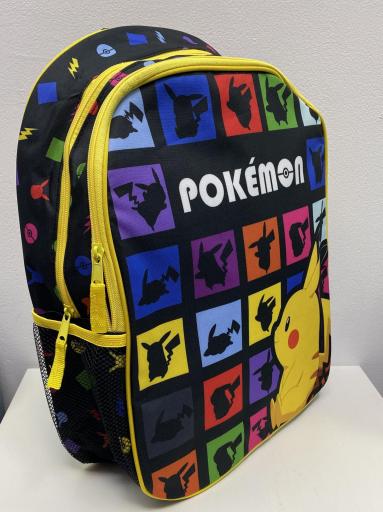 Mochila Pokémon grande con Pikachu y bolsillos laterales [1]