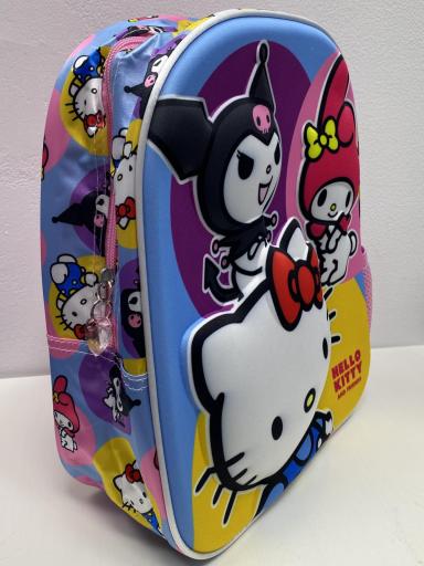 Mochila Hello Kitty 3D con Kuromi y My Melody [1]