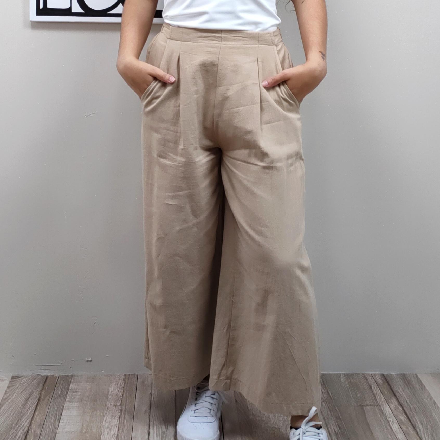 Encuentra tu pantalón ancho de verano para mujer en Complementos E&E