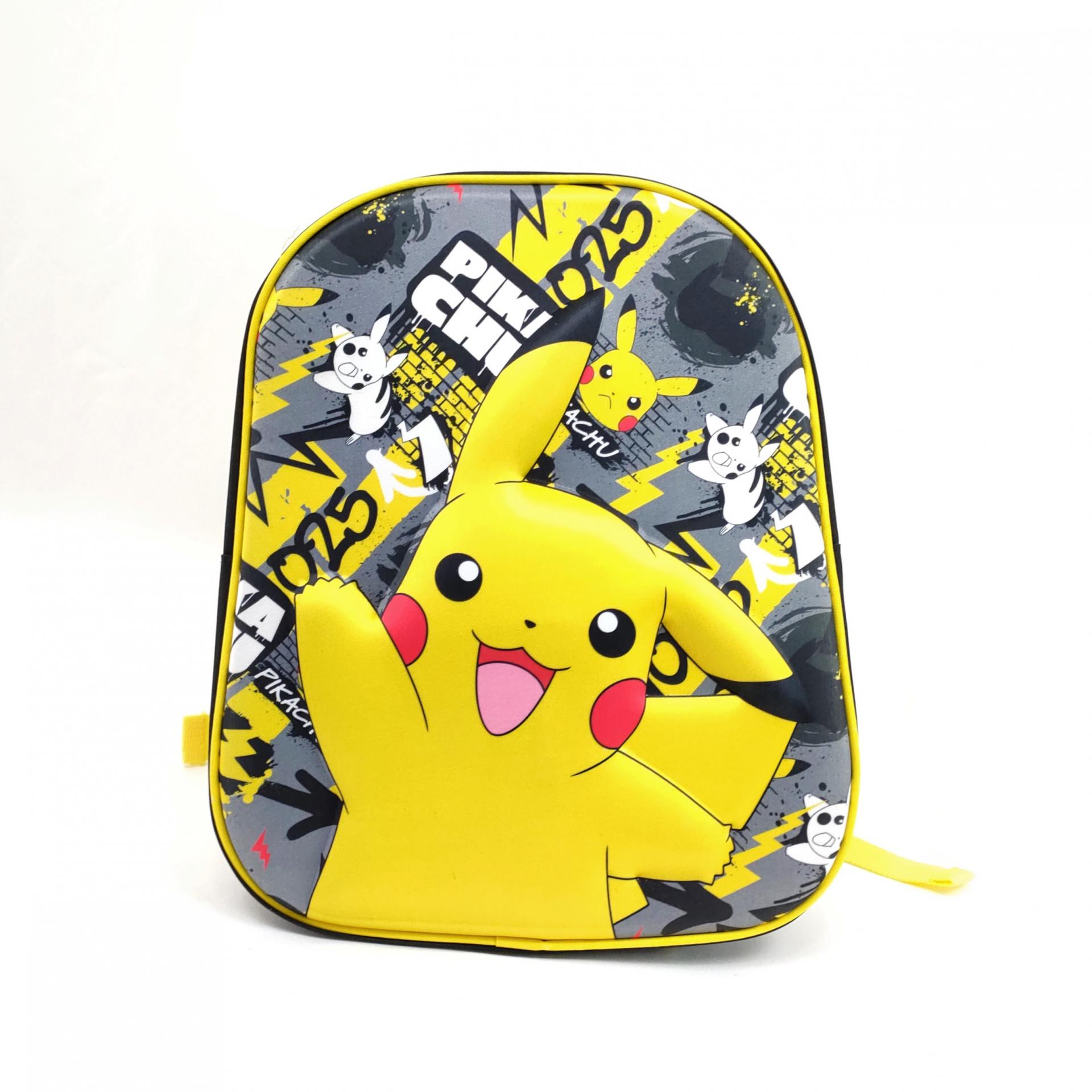 Mochila Pikachu 3d Pokemon D POKEMON