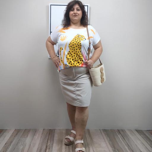 falda curvi beige corta  [1]