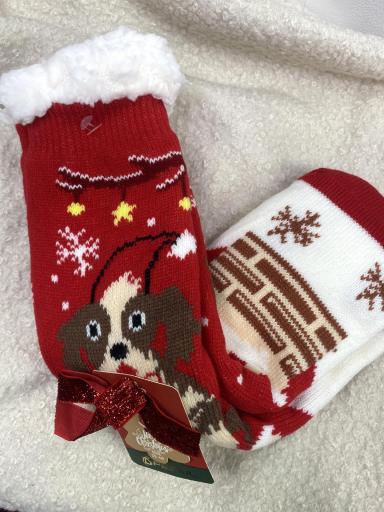 Calcetines navideños perritos [2]