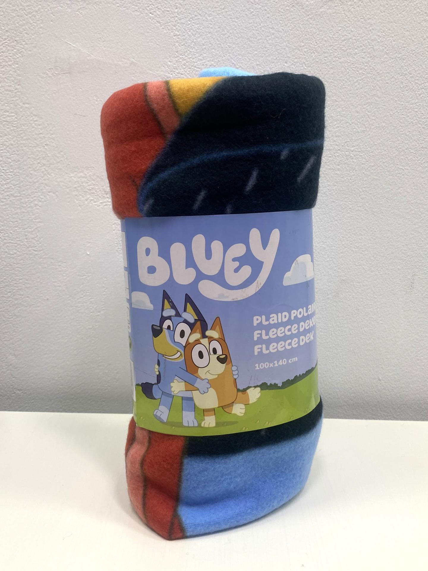 Manta infantil Bluey oficial calentita para niños