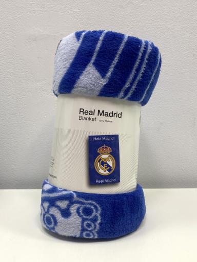 Manta Real Madrid 100x150 cm oficial