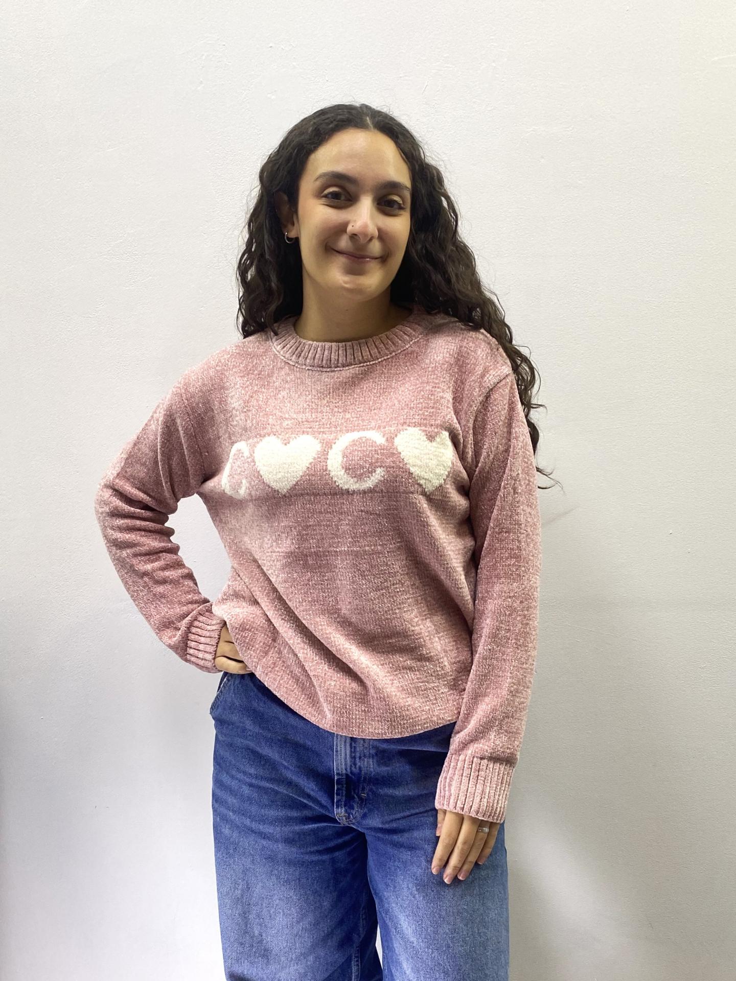 Jersey cómodo y abrigado de mujer disponible en varios colores