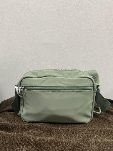 Bolso bandolera con cremallera delantera y trasera [1]