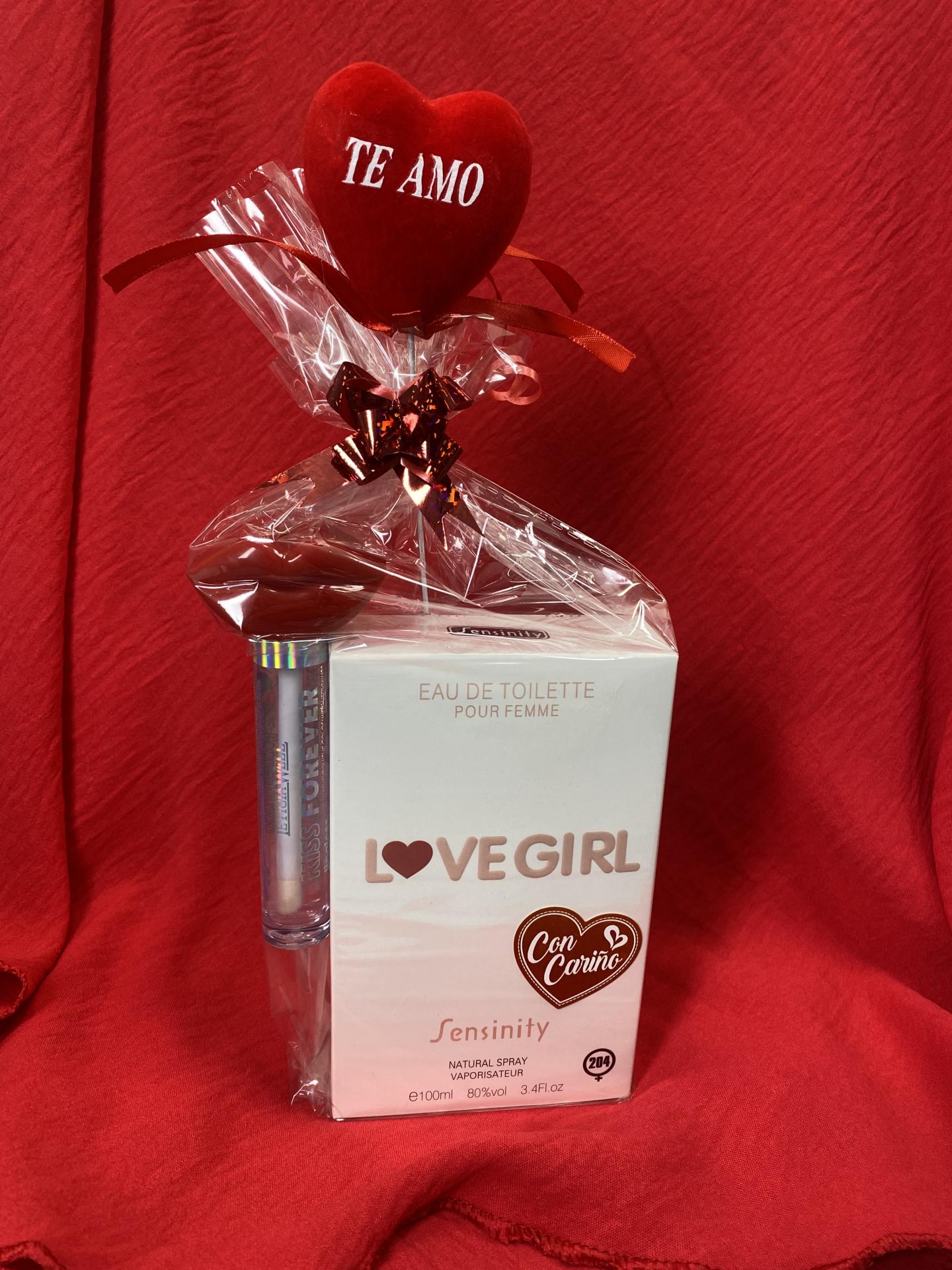 Pack regalo San Valentín perfume mujer y gloss