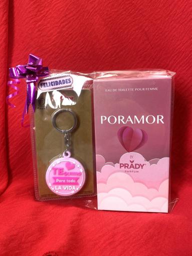 Pack perfume femenino con llavero San Valentín [2]