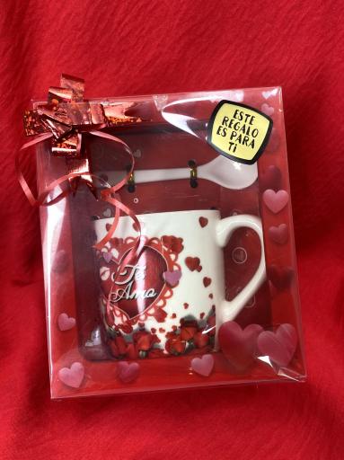 Regalo romántico San Valentín taza Te Amo [2]