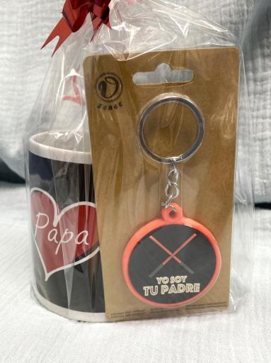 Regalo original para el Día del Padre con taza y llavero [2]