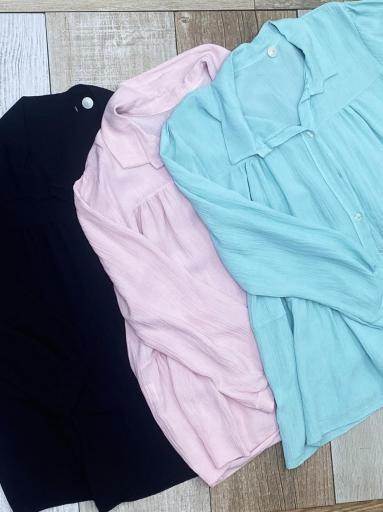 camisa mujer amplia look casual chic [2]