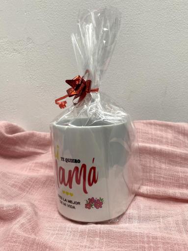 Regalo original para mamá con diseño floral y frase especial [2]