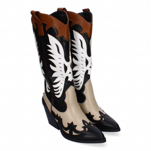 botas cowboy mujer