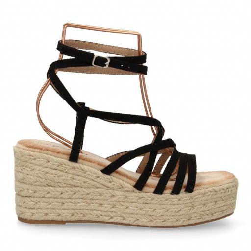 Sandalias altas modernas para mujer barato [3]