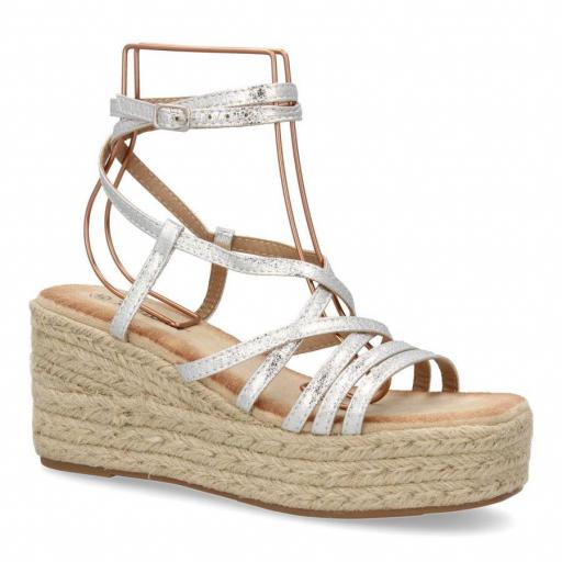 Sandalias yute mujer plataforma [2]