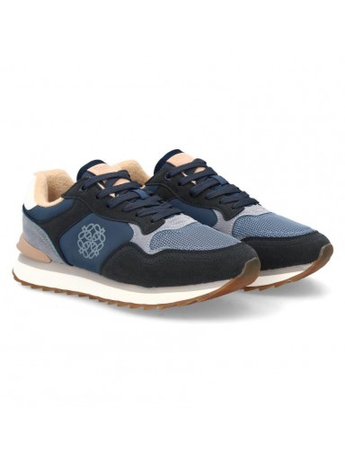 sneakers retro mujer azul marino cómodas y ligeras [3]