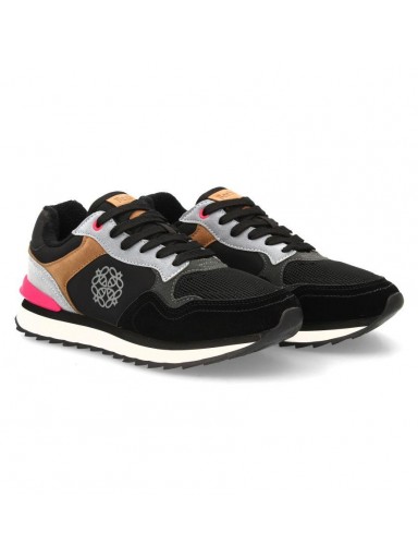 zapatillas deportivas mujer negras retro urban estilo moderno [2]