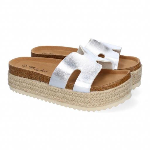 Sandalias plataforma mujer