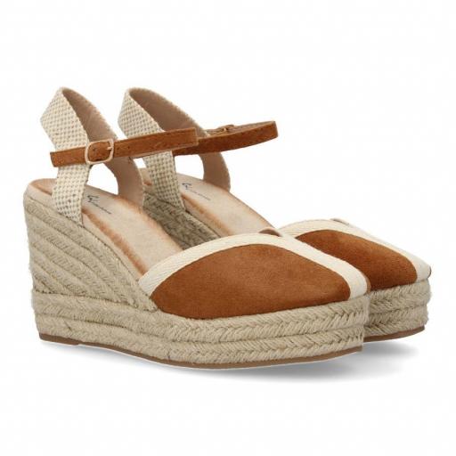 Sandalias yute mujer