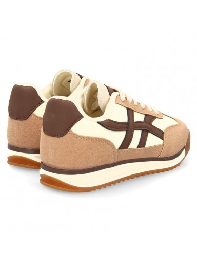 zapatillas deportivas mujer beige y marron retro vintage [1]