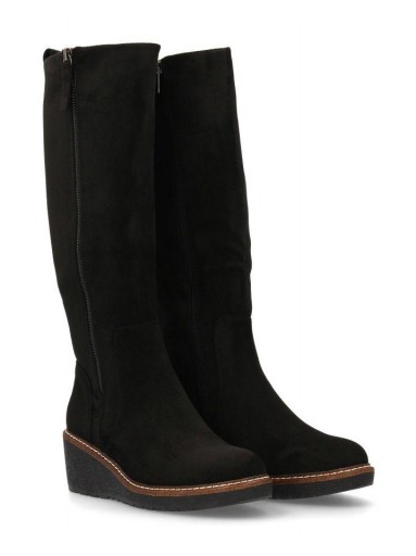 bota de mujer alta de ante [0]