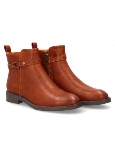 botines camel de mujer [2]
