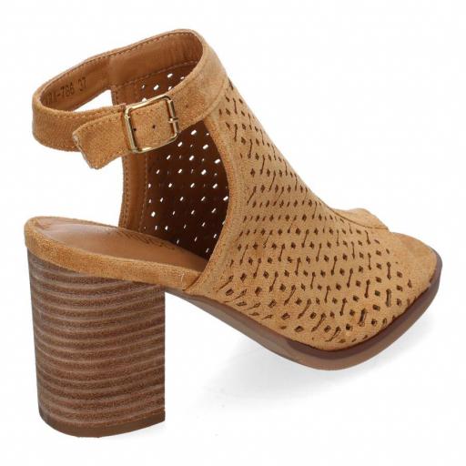 Sandalia abotinada de tacón cómodo – Elegancia y frescura para tus looks de verano [2]