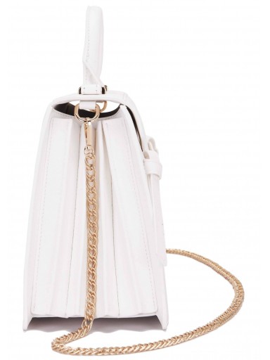 Bolso blanco estructurado para looks elegantes y minimalistas [3]