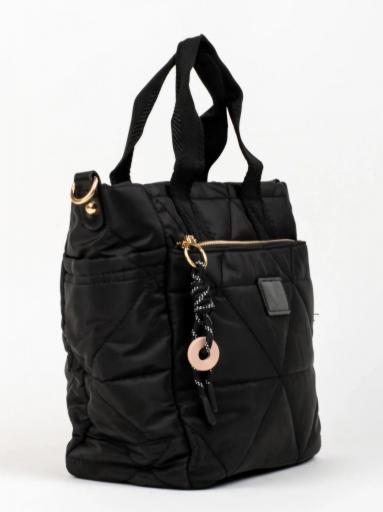 bolso acolchado negro barato [2]