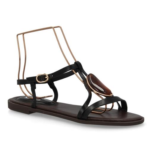 Sandalias mujer elegantes con hebilla lateral [2]