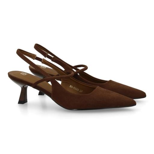 zapato mujer marron ante punta fina tacon bajo [1]