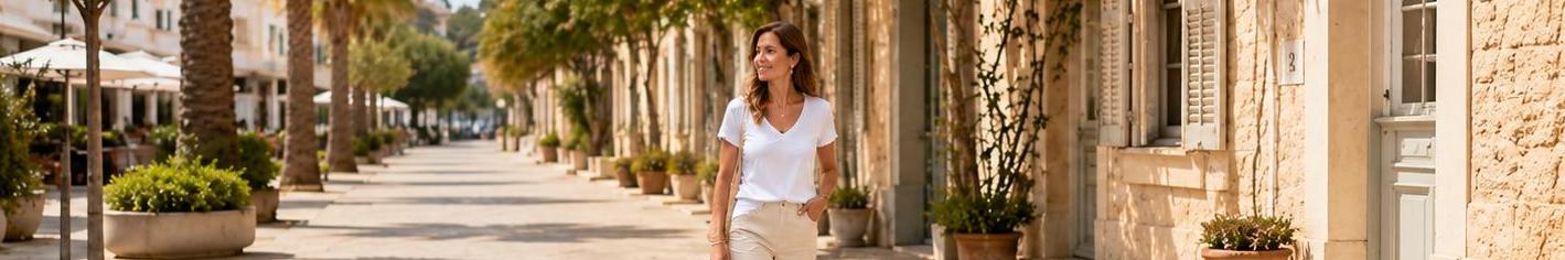 Camisetas mujer online para looks cómodos y fáciles de llevar