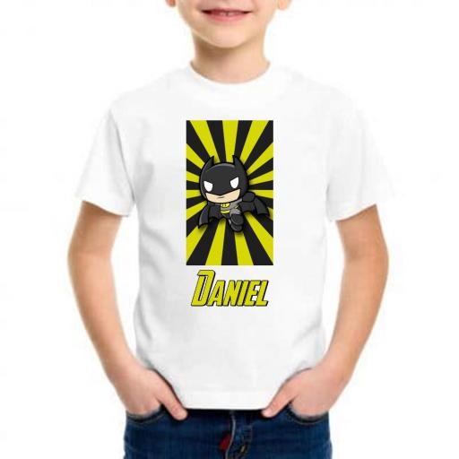 camiseta personalizada niño batman [0]