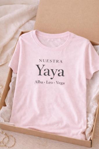 Regalo original para yaya con camiseta personalizable de la talla S a la XXL [2]