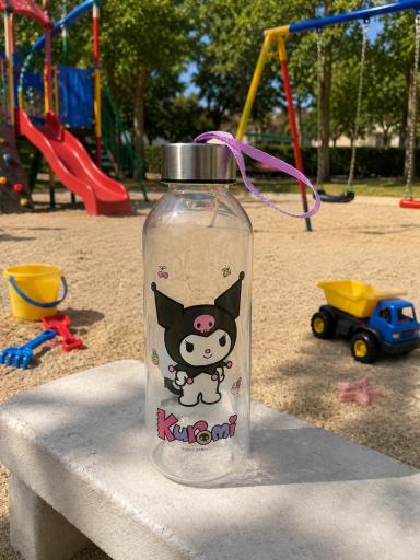 Botella Kuromi 500 ml con tapón de aluminio [0]