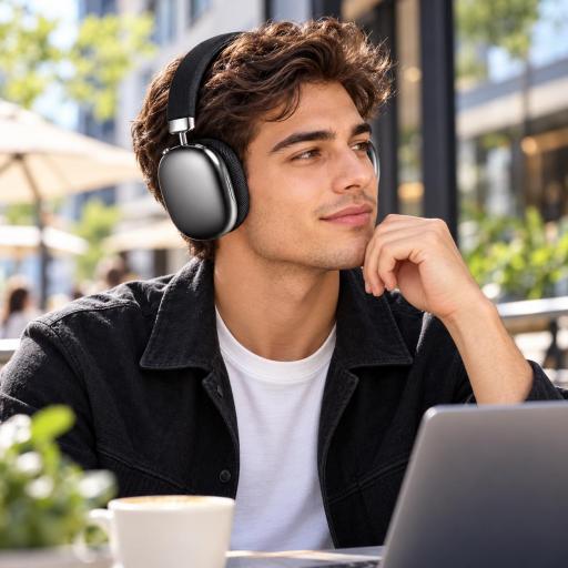 Auriculares over ear P959 en color negro [2]
