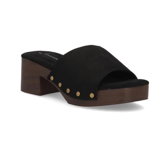 mules mujer negros comodos elegantes [2]