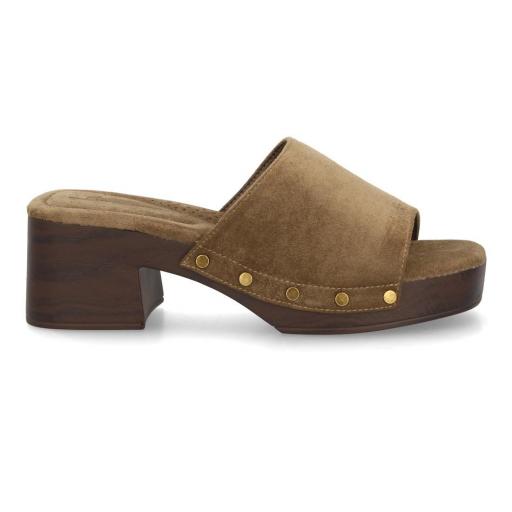 zuecos mujer plataforma efecto madera [3]